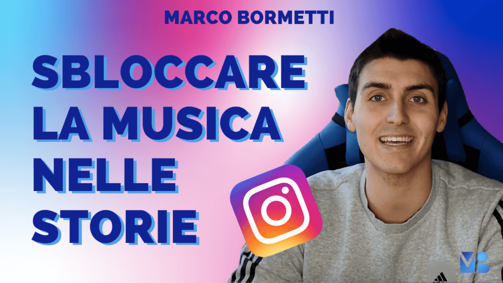 Musica nelle storie Instagram Marco Bormetti